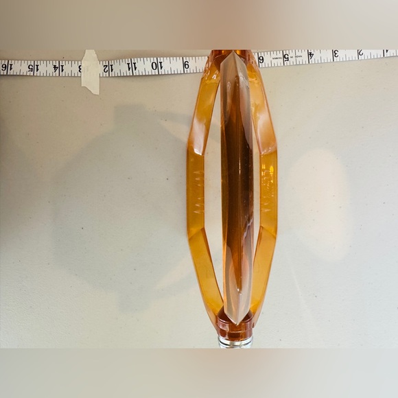 Vintage Mohawk USA Amber Vanity Mirror – Retro Mid-Century Style - Picture 11 of 11